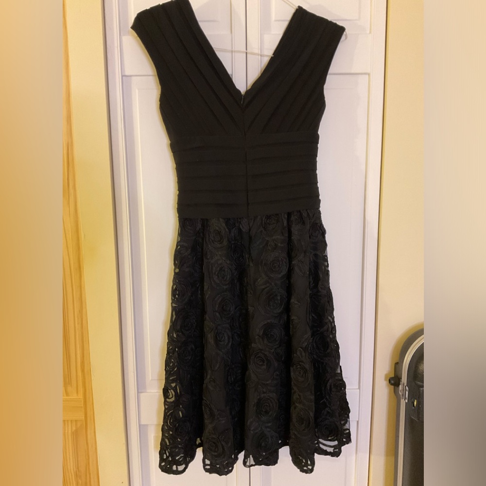 Adrianna Papell Black Cocktail Dress - Picture 8 of 10